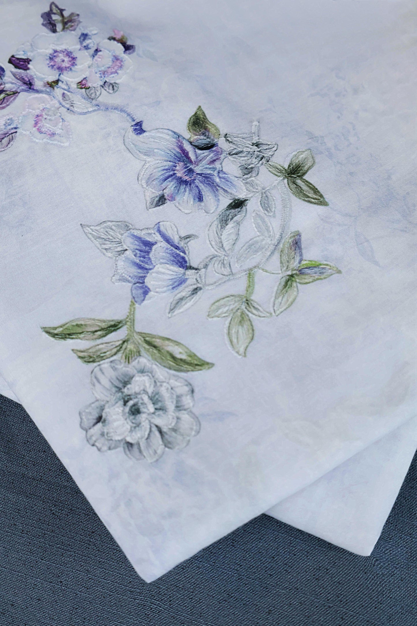 Shirt – Printed Embroidered Lawn L1PE98 A