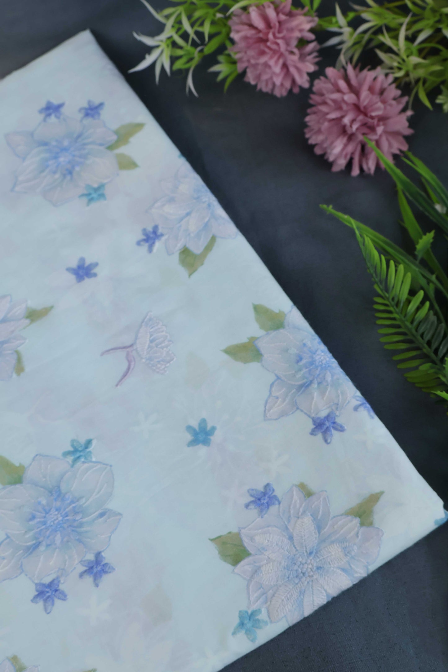 Shirt – Printed Embroidered Lawn L1PE118