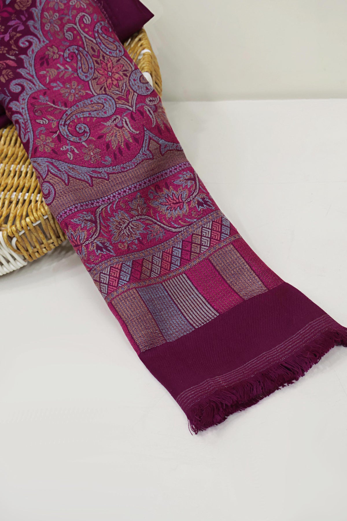 3Piece -Kashmiri Pashmina Suit WA3P01