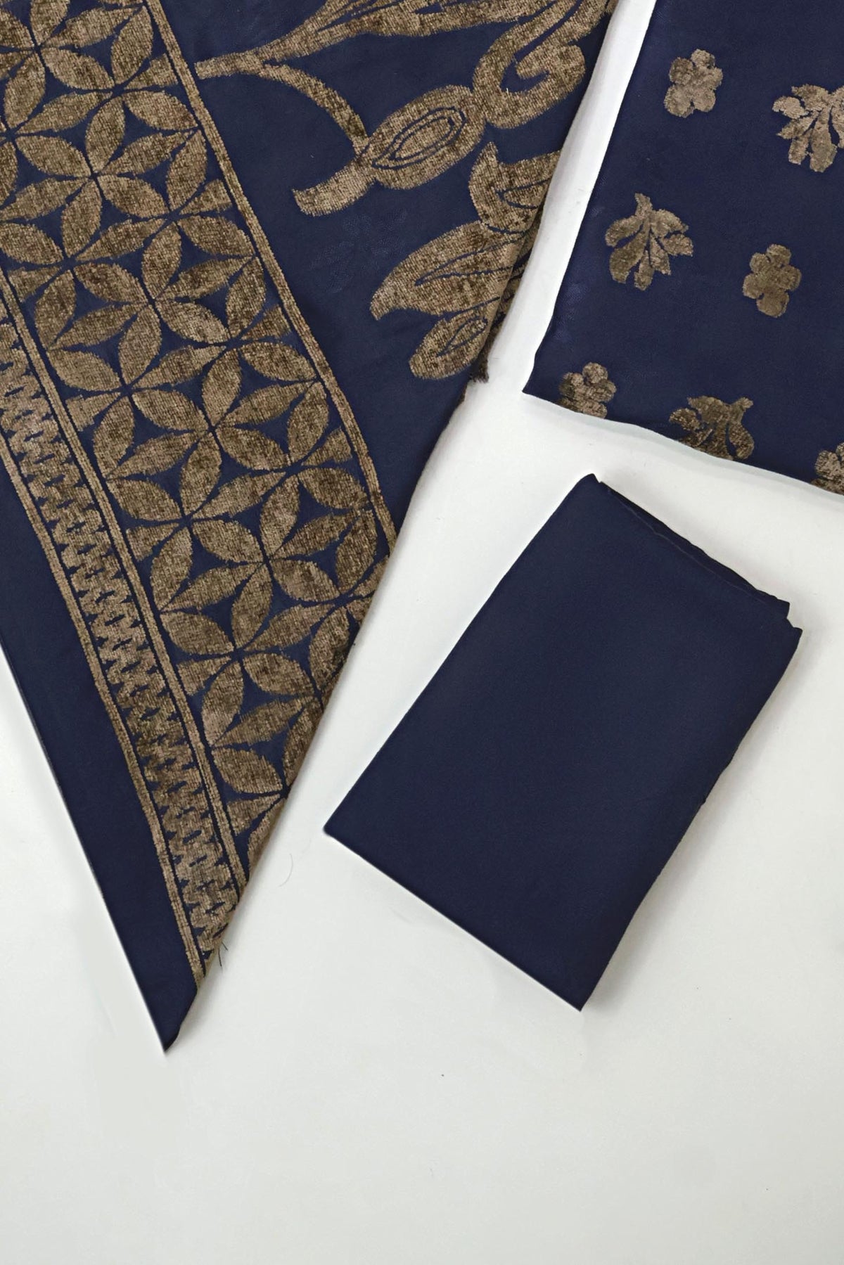 3Piece - Velvet Emboss Pure Marina Suit Razb36