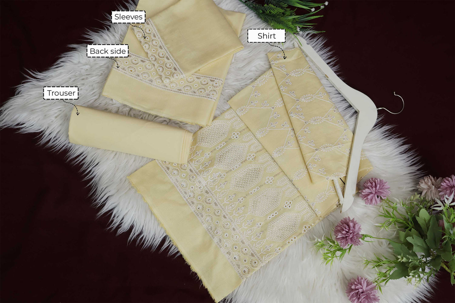 2PC- Embroidered Lawn Suit S2P03