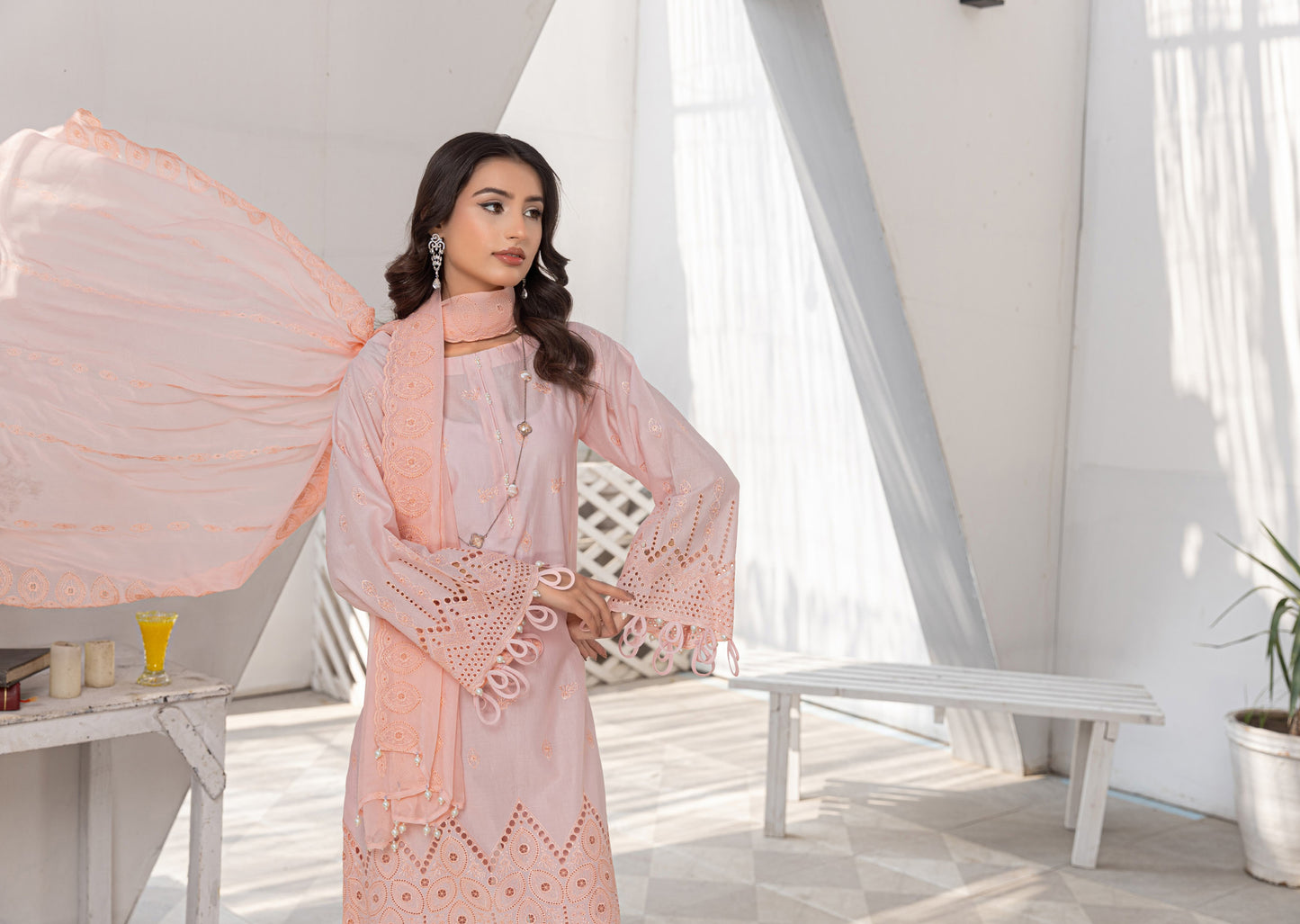 Lawn Embroidered Suit H25KM45