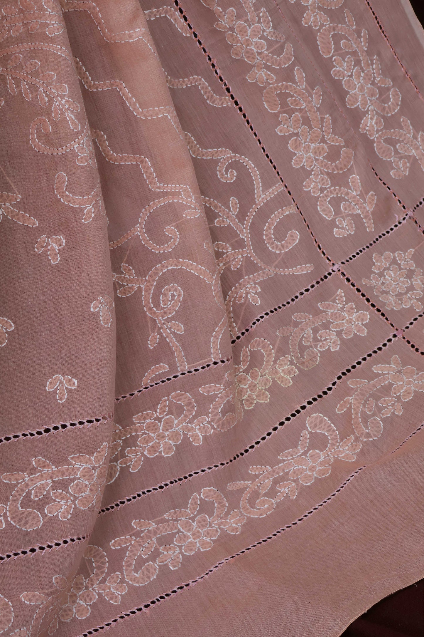Handmade Embroidered Lawn Shawl HLSH51