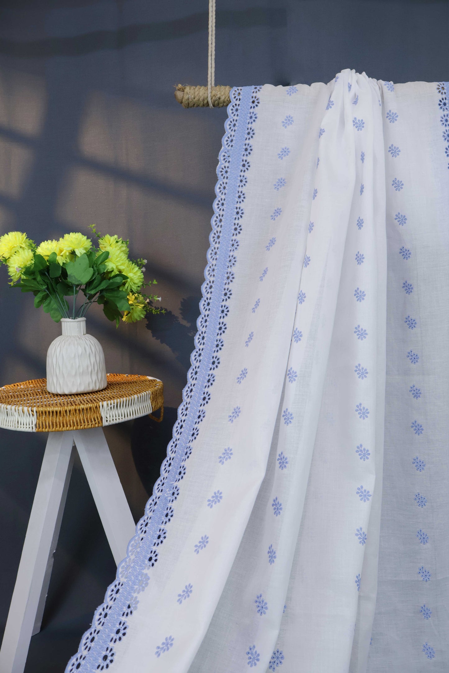 Full Embroidered Lawn Shawl 3806D
