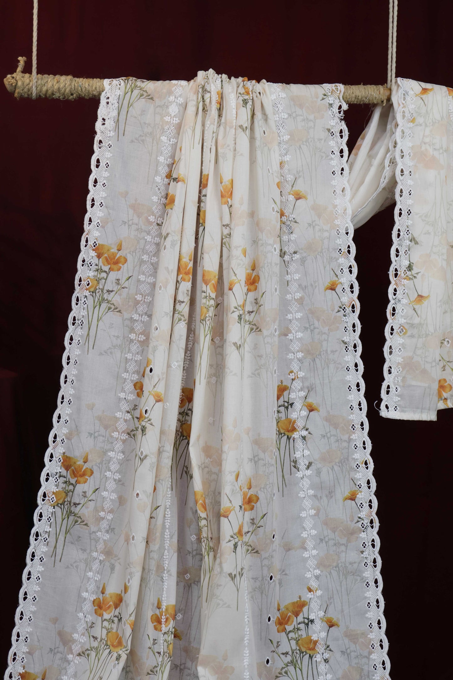Embroidered Lawn Shawl LSST27