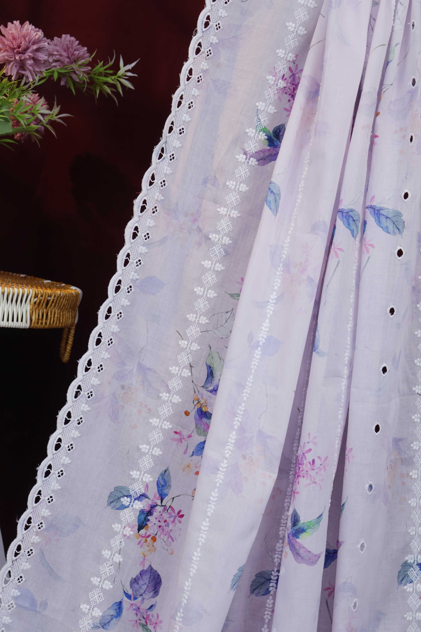 Embroidered Lawn Shawl LSST01