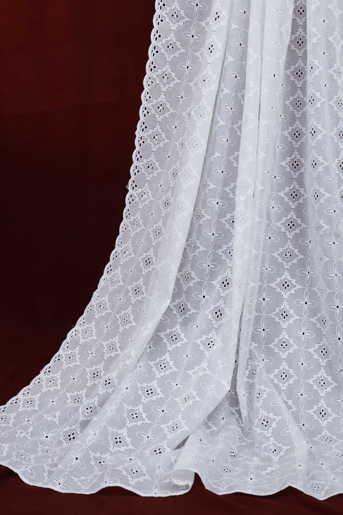 Embroidered Lawn Shawl 3364B