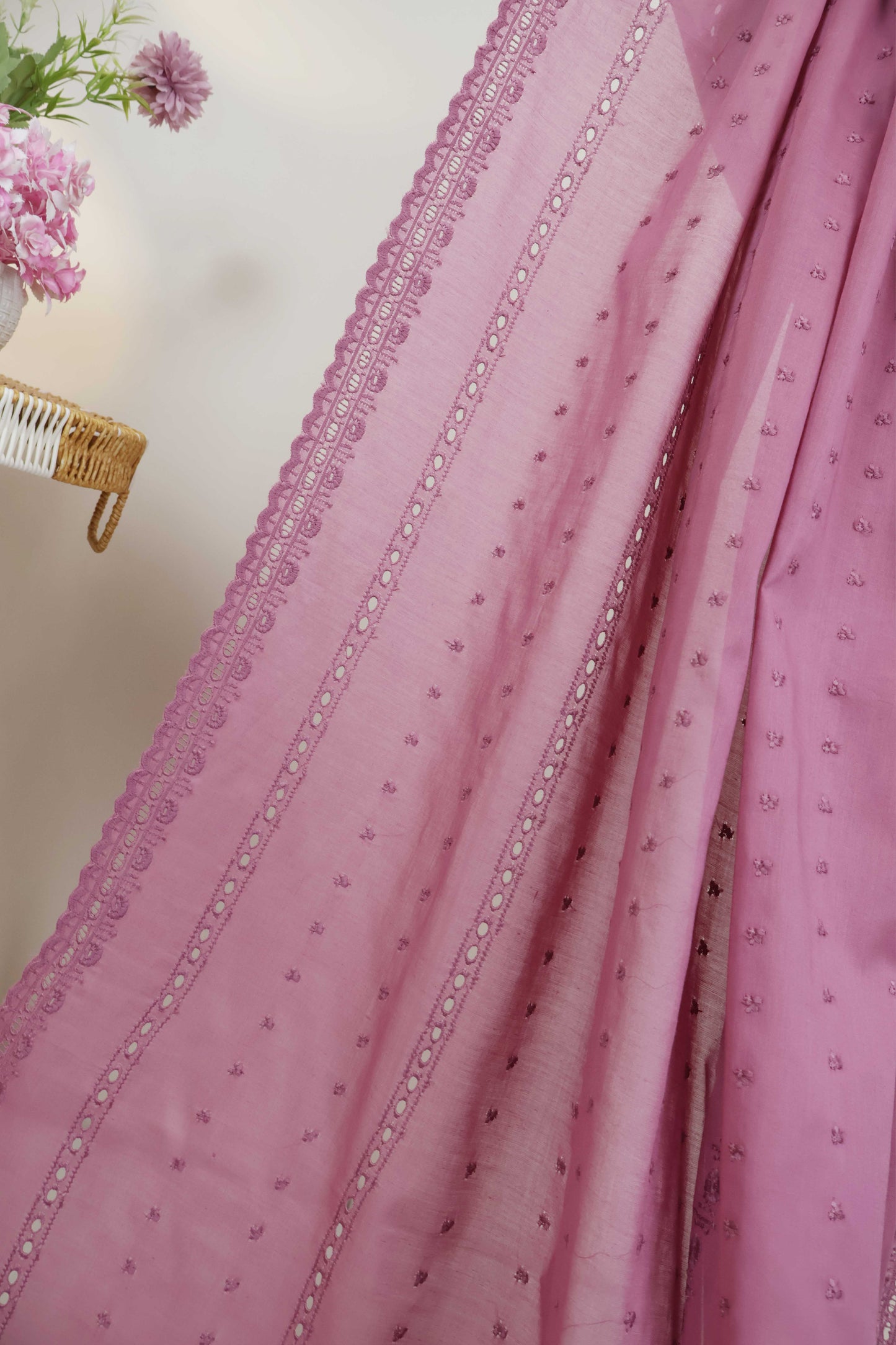 Embroidered Lawn Shawl 3787M