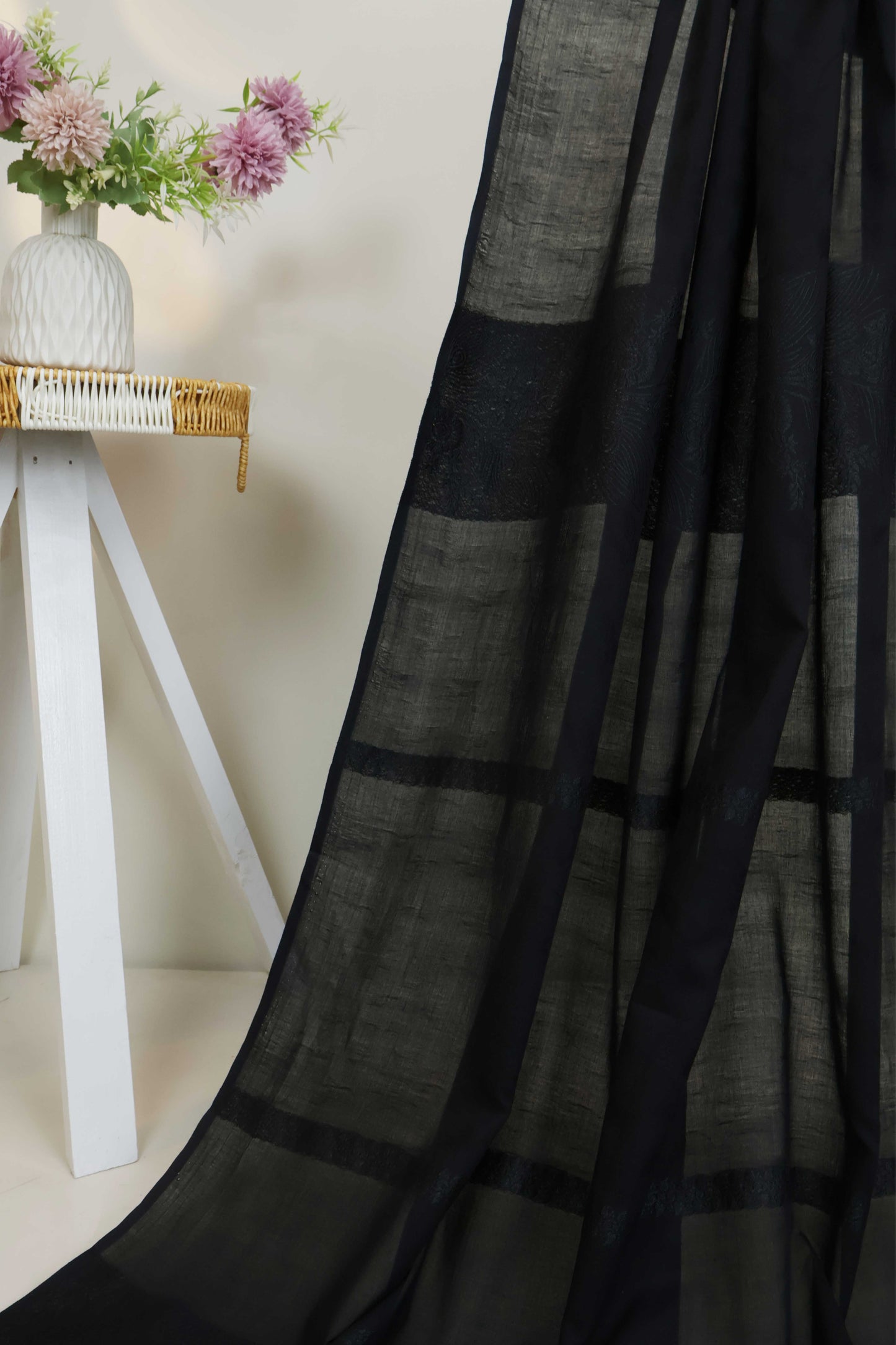 Self Jacquard Lawn Shawl HLSH128