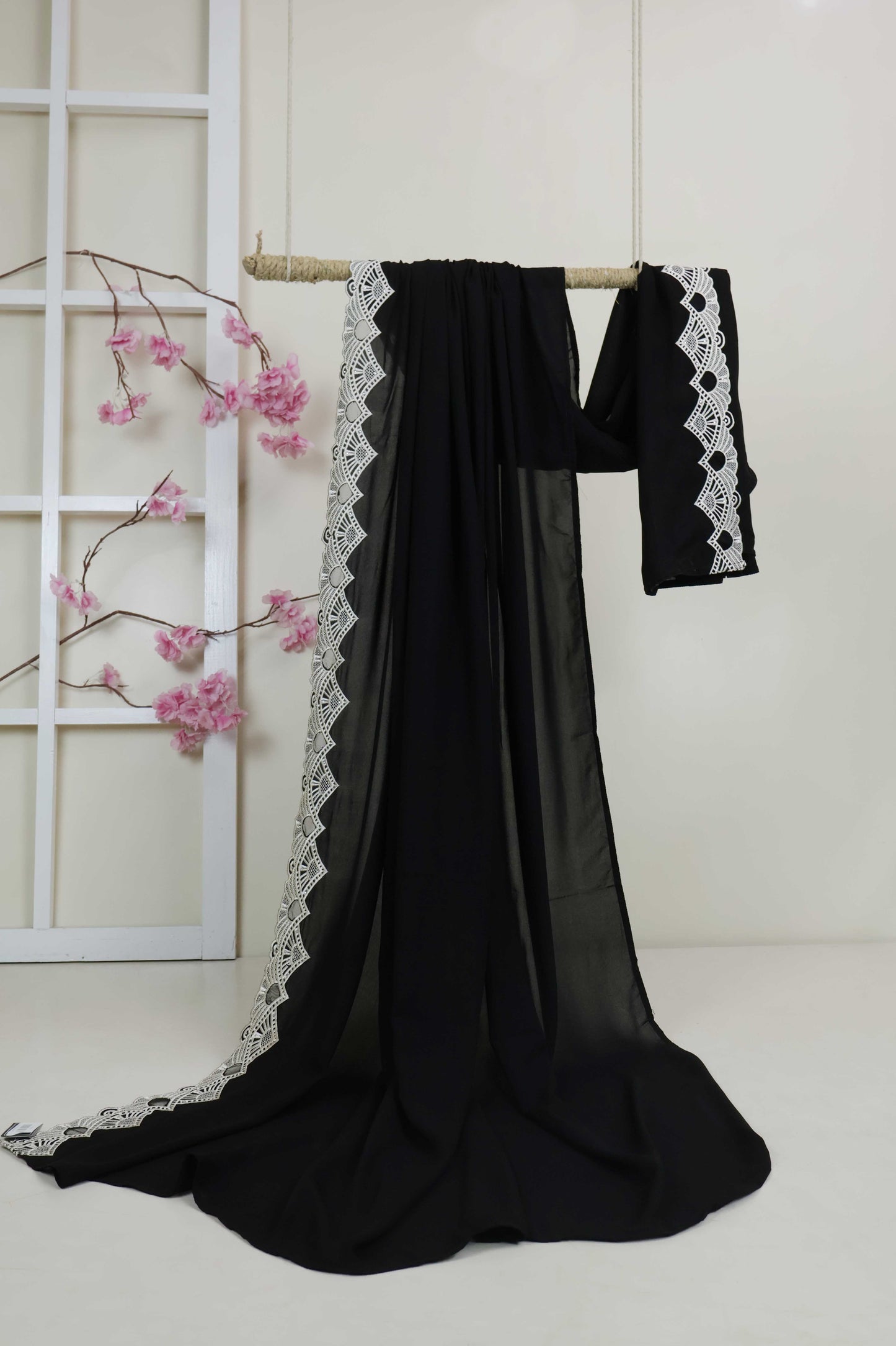 Embroidered Boarder Shawl HLSH170