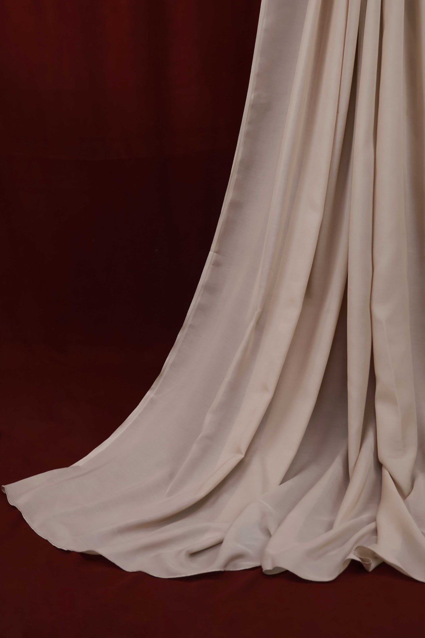 Swiss Voil Plain Shawl