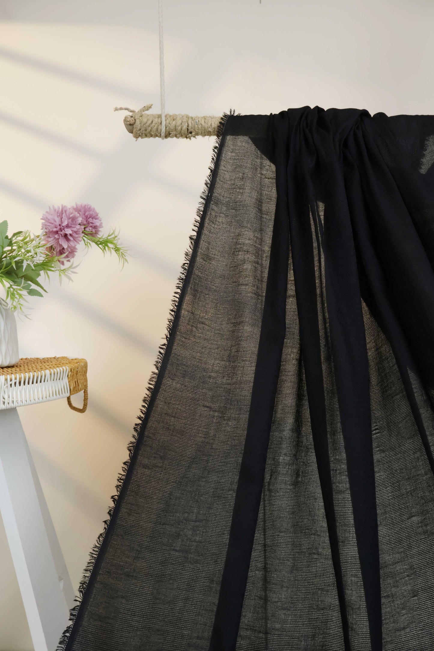 Self Lawn Shawl 1019