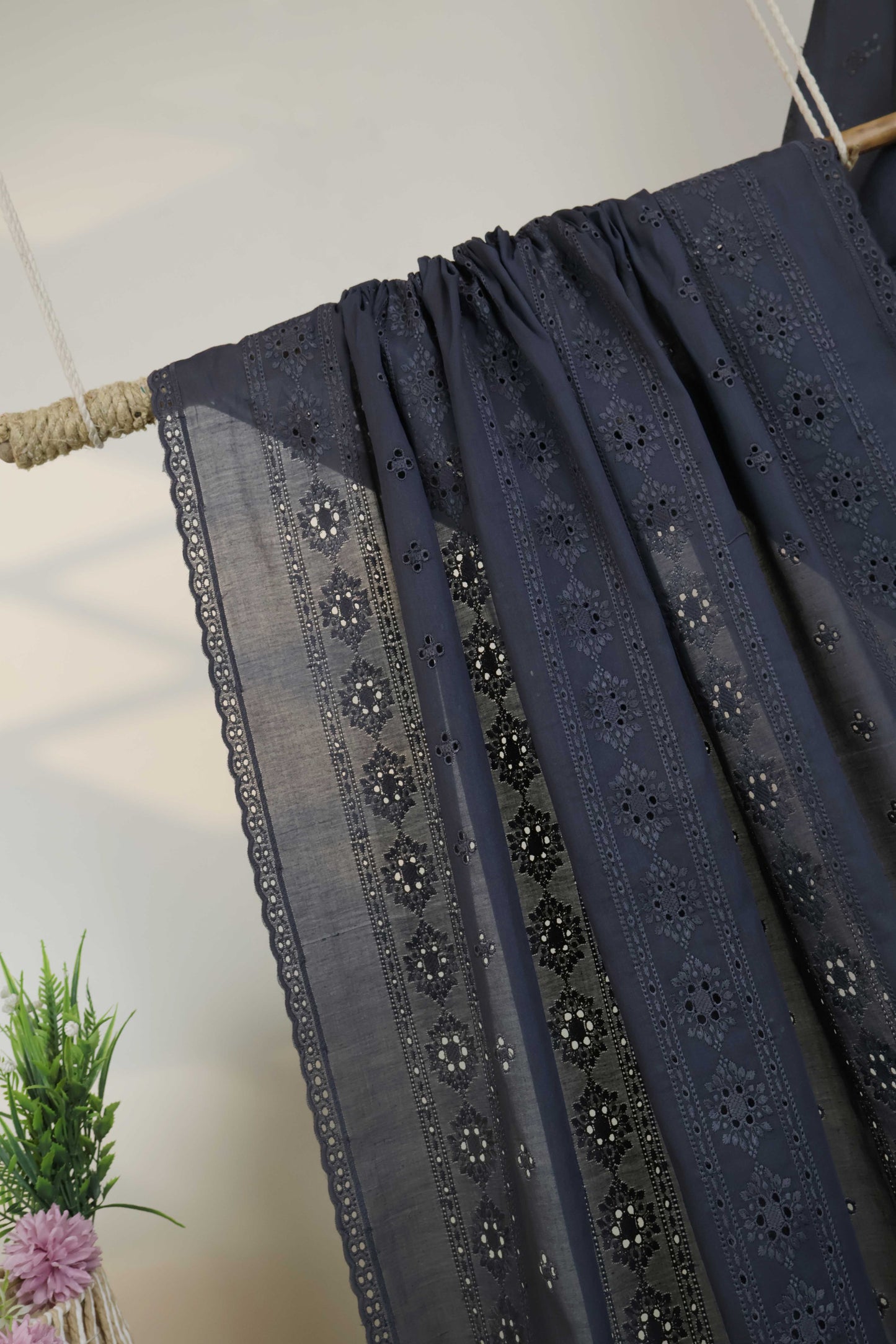 Embroidered Lawn Full Size Shawl 1477F