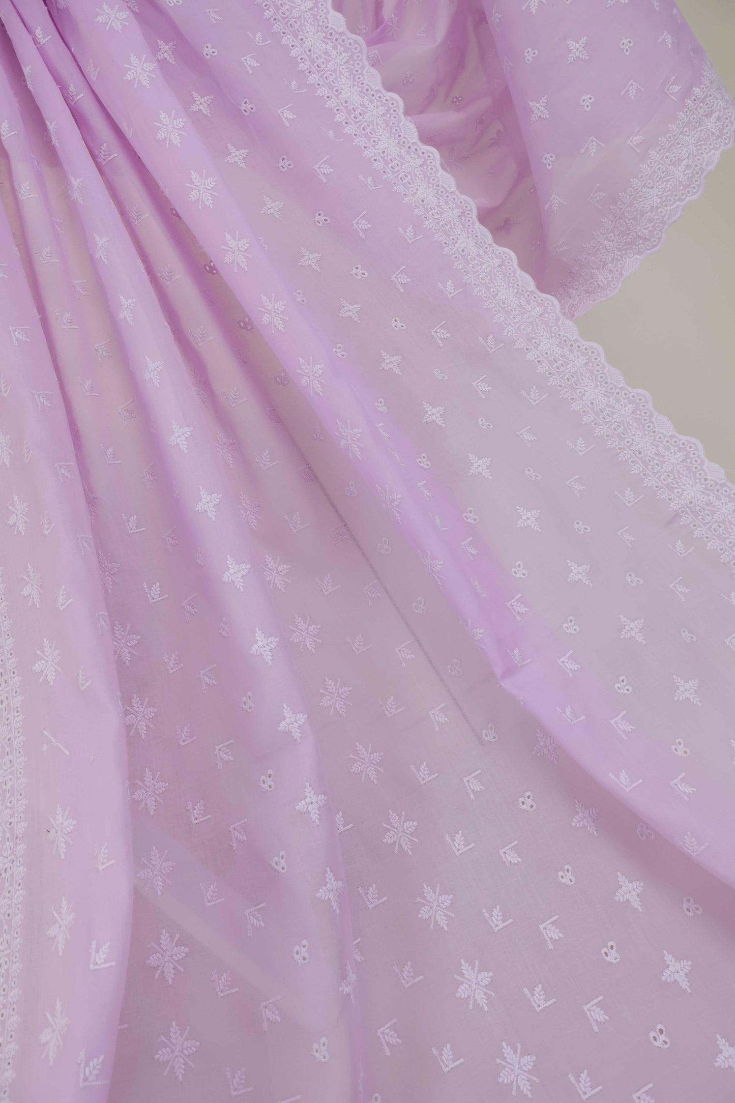 Embroidered Lawn Full Size Shawl 3849F