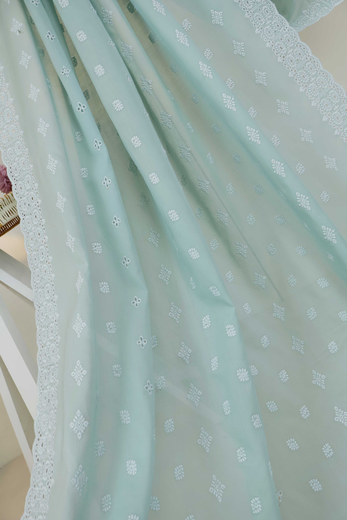 Embroidered Lawn Full Size Shawl 3849O