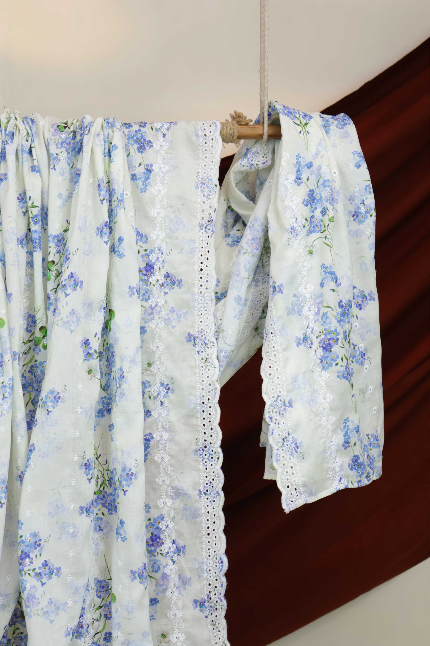 Embroidered Lawn Shawl 3636N