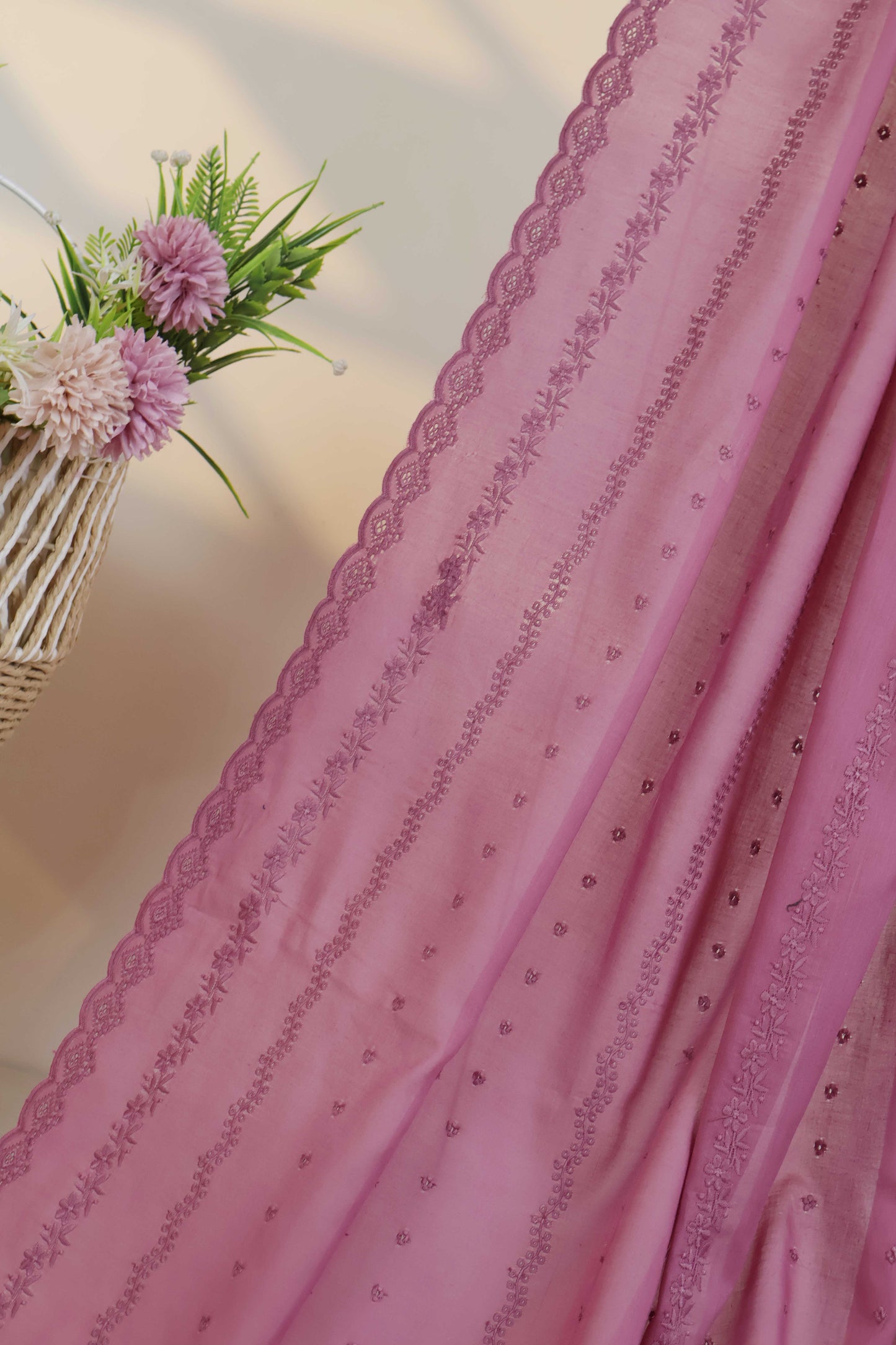Embroidered Lawn Shawl 3787UU