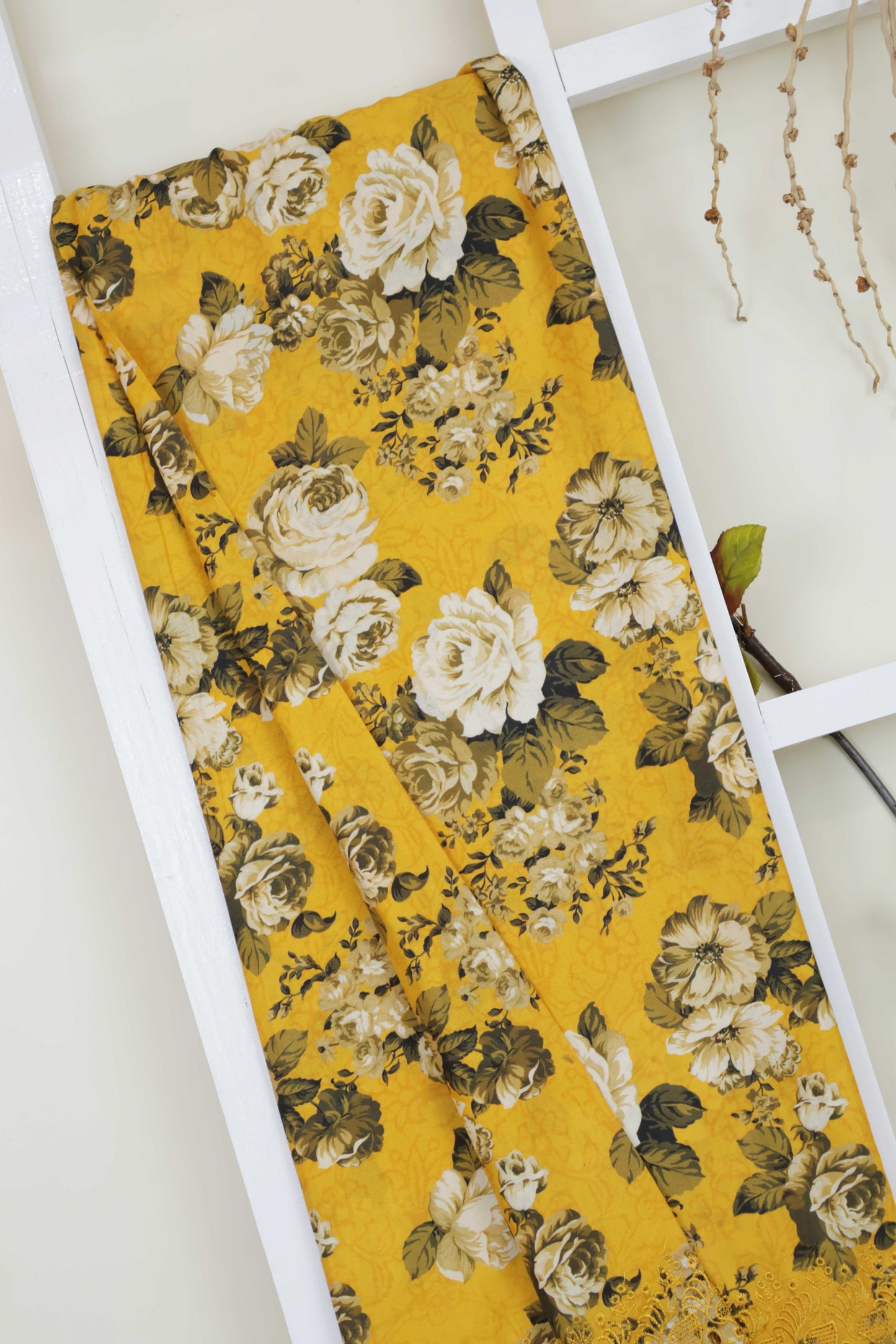 2Pc-Printed Lawn J2PE05