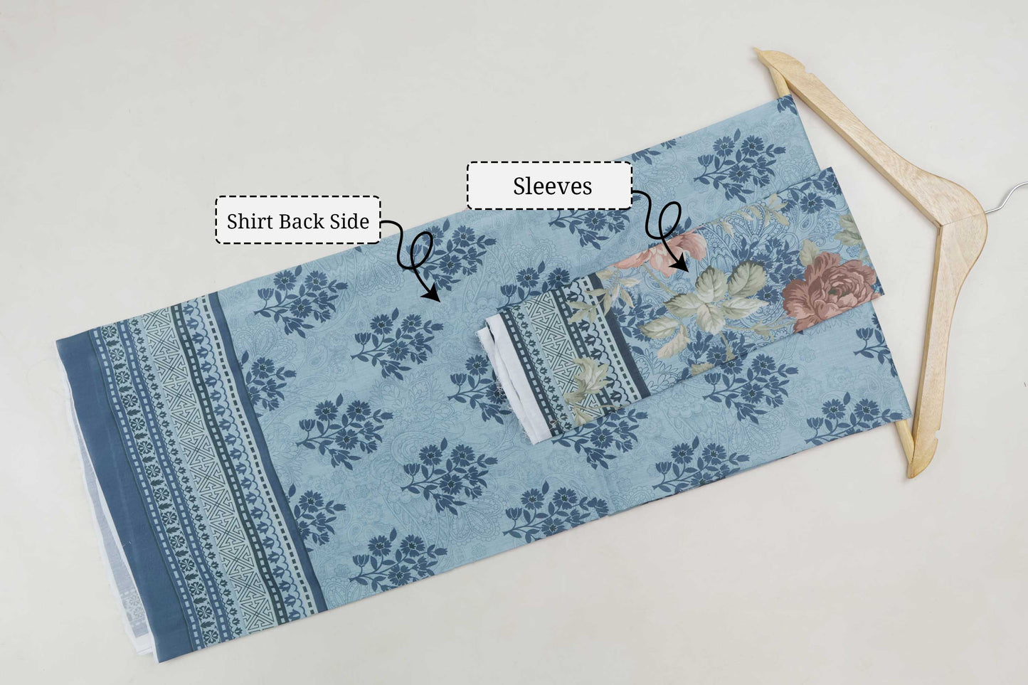 3-Piece Lawn Embroidered Suit V4D01