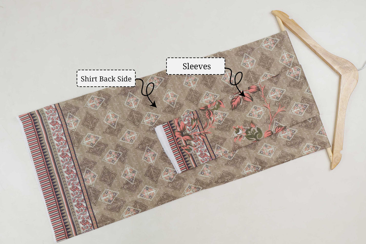 3-Piece Lawn Embroidered Suit V4D02