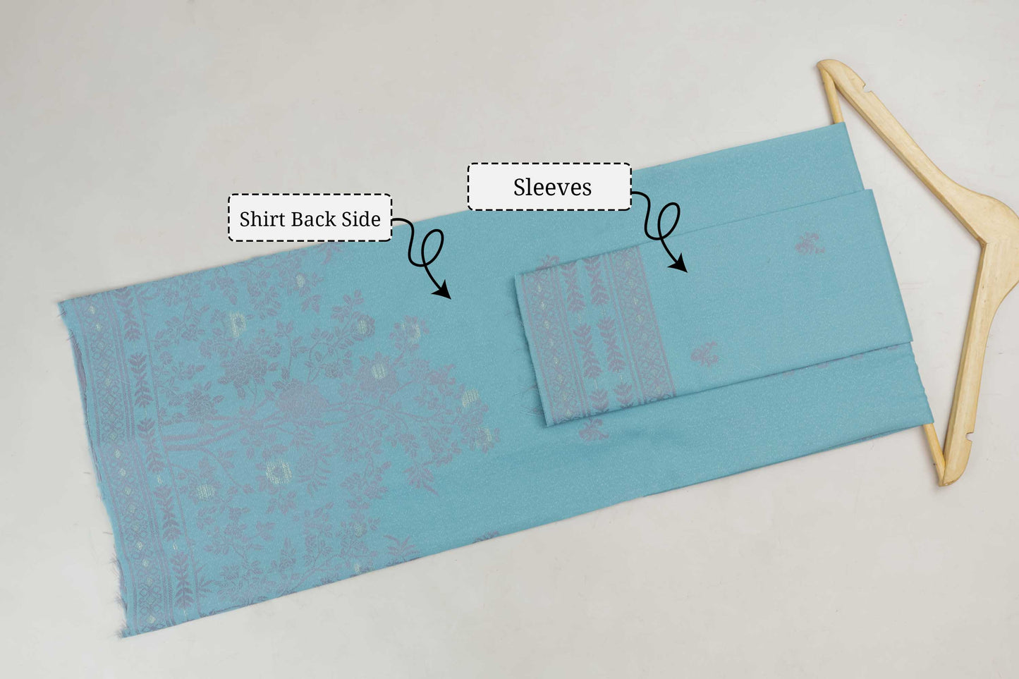 3Piece-Lawn Karandi Jacquard Suit KV8WR05