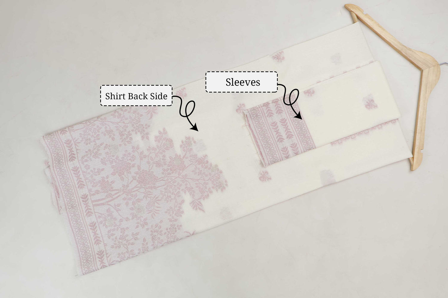 3Piece-Lawn Karandi Jacquard Suit KV8WR06