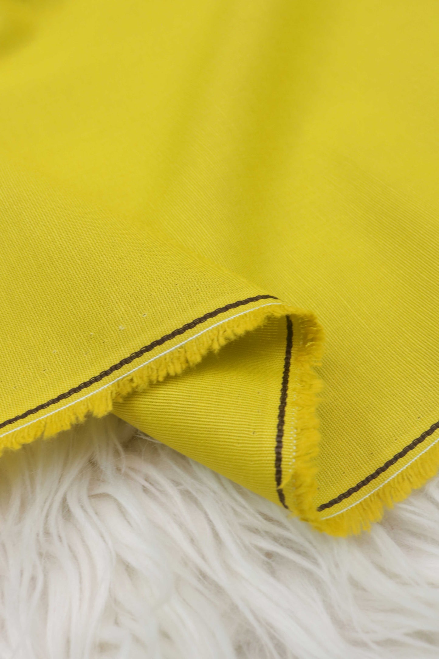 Plain Khaddar Lemon Yellow - Shirt Piece
