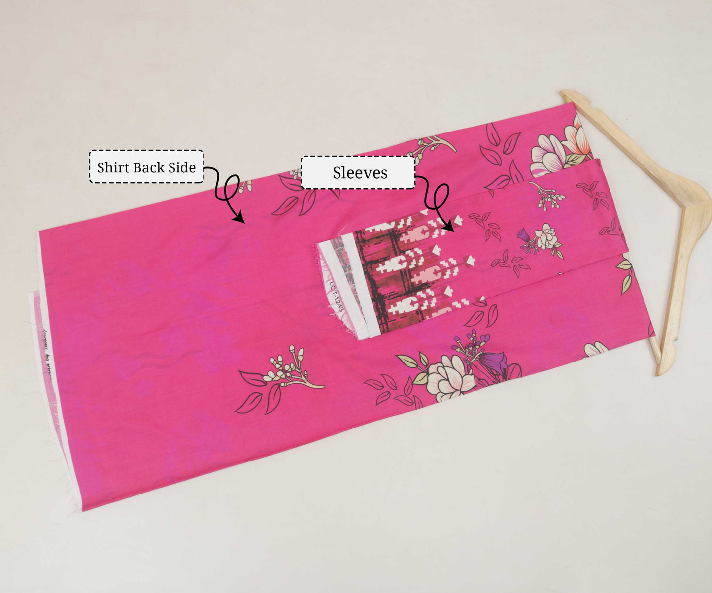 3Piece - Linen Printed Suit Classic ICLST02