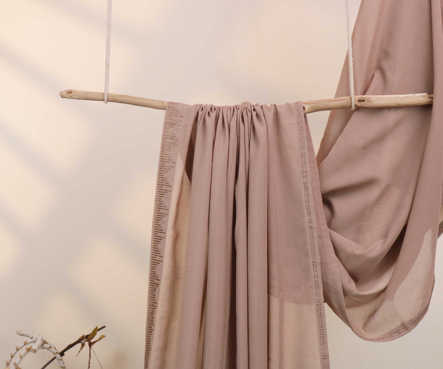 Swiss Abaya Shawl 3036 Clay