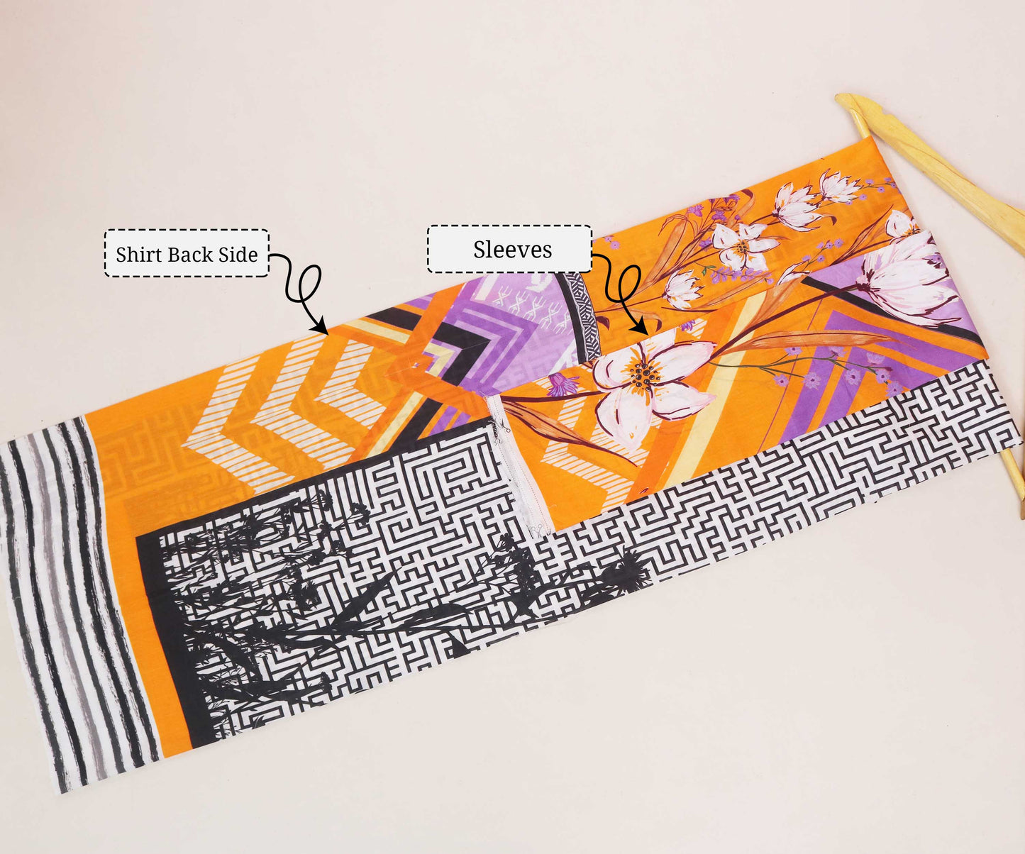 3Piece - Printed Lawn Suit POP ART GJPA2402A34