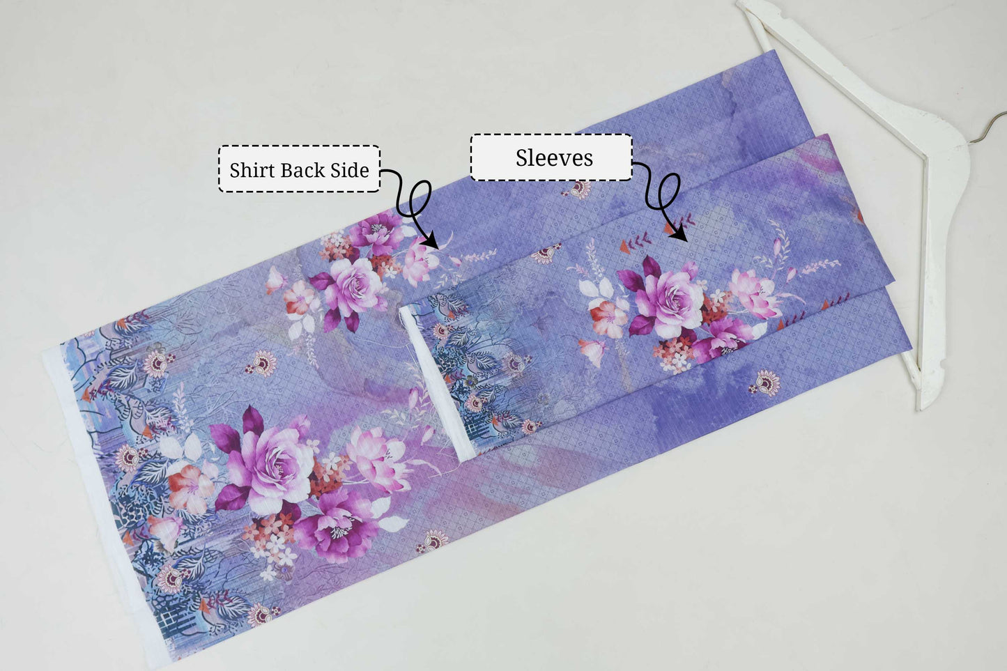 3Piece - Printed Doriya Lawn Suit 3PSL64