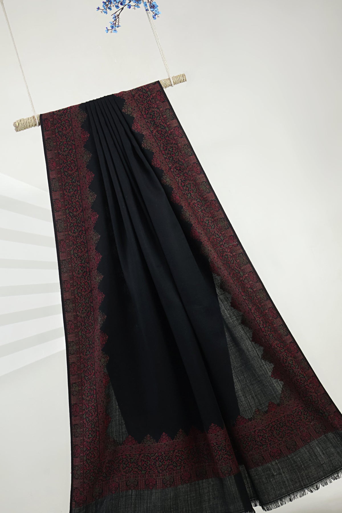 3Piece -Karandi with Pashmina Shawl KP26MR16