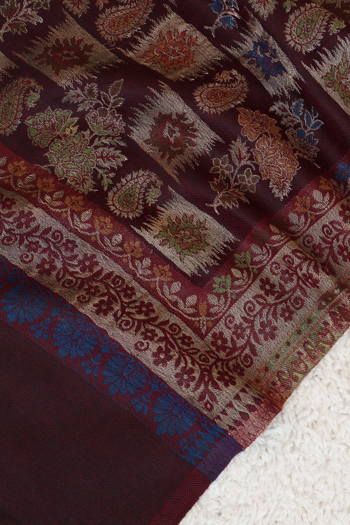 Jacquard Pashmina Shawl 3643A
