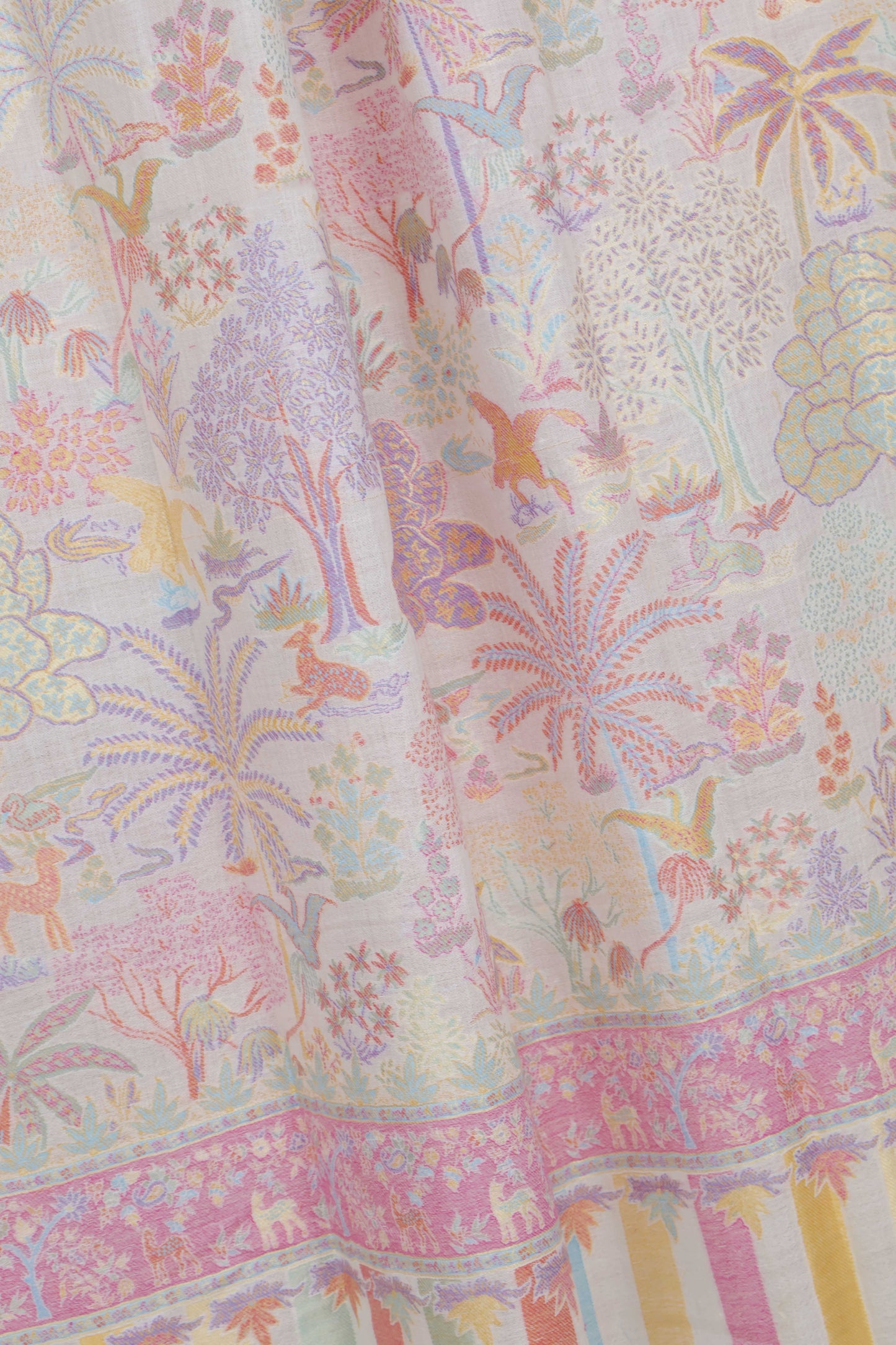 Pure Pashmina indian kani Shawl PDWSH39