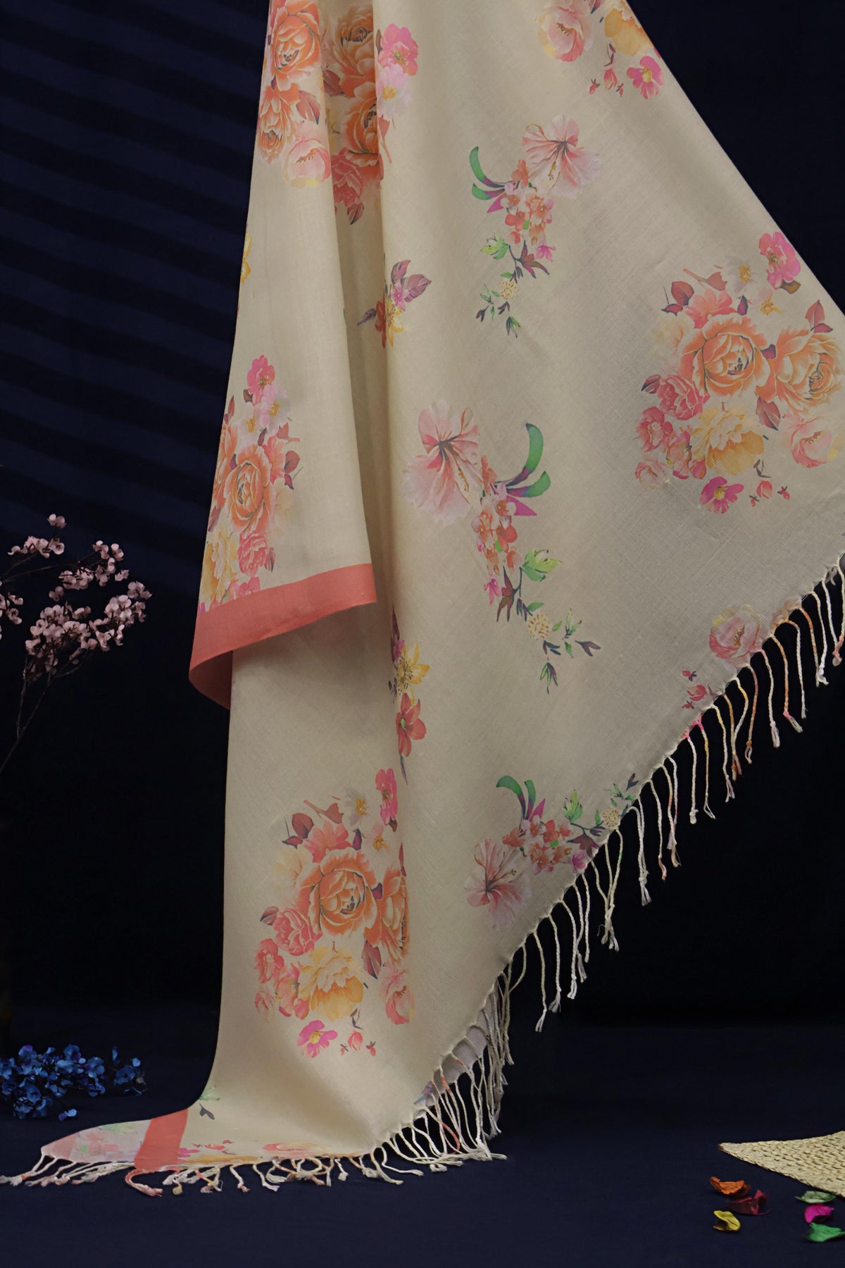 3Piece -Karandi with Rashmina Shawl KP26ORG01