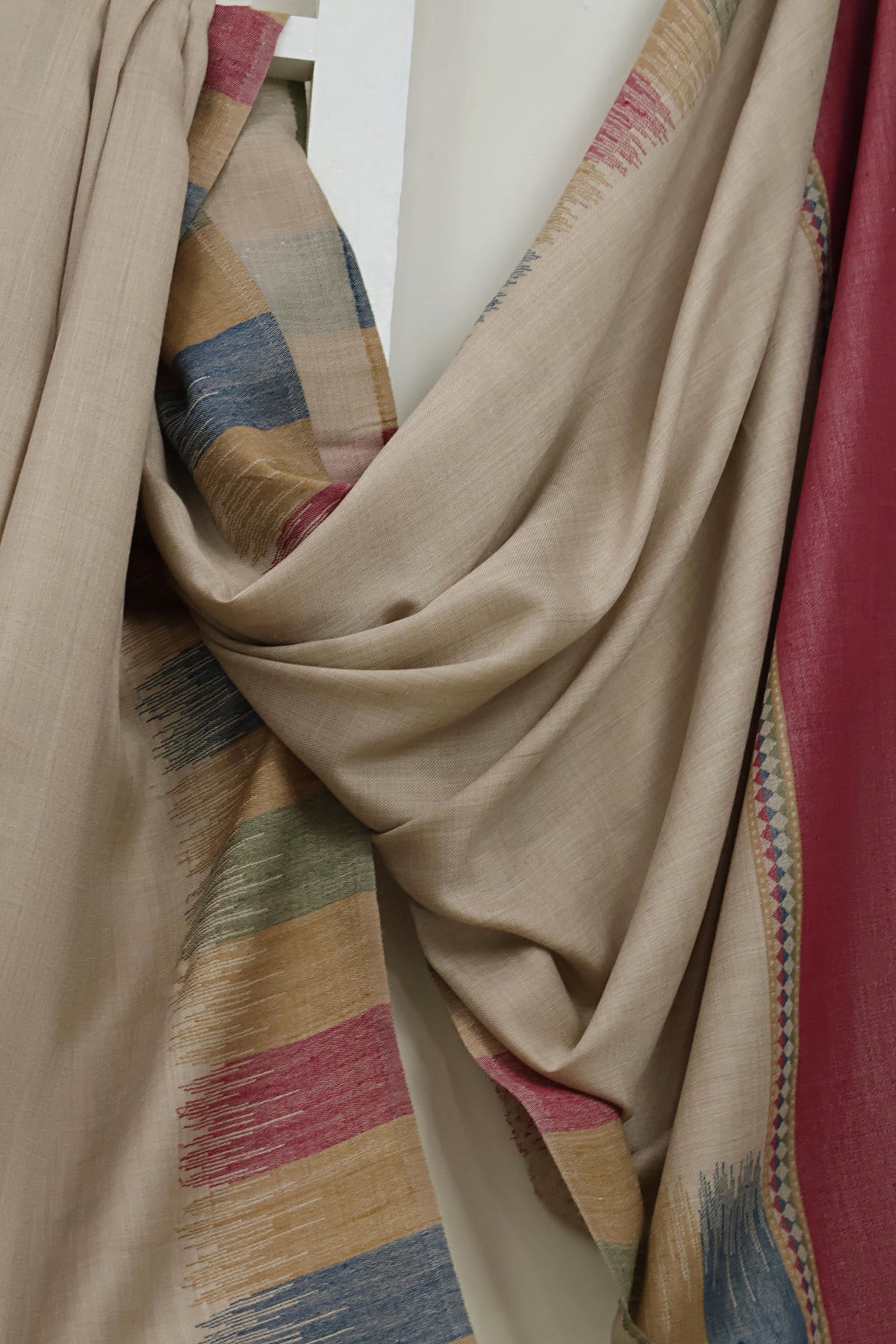3Piece -Karandi with Pashmina Shawl KP26MR05