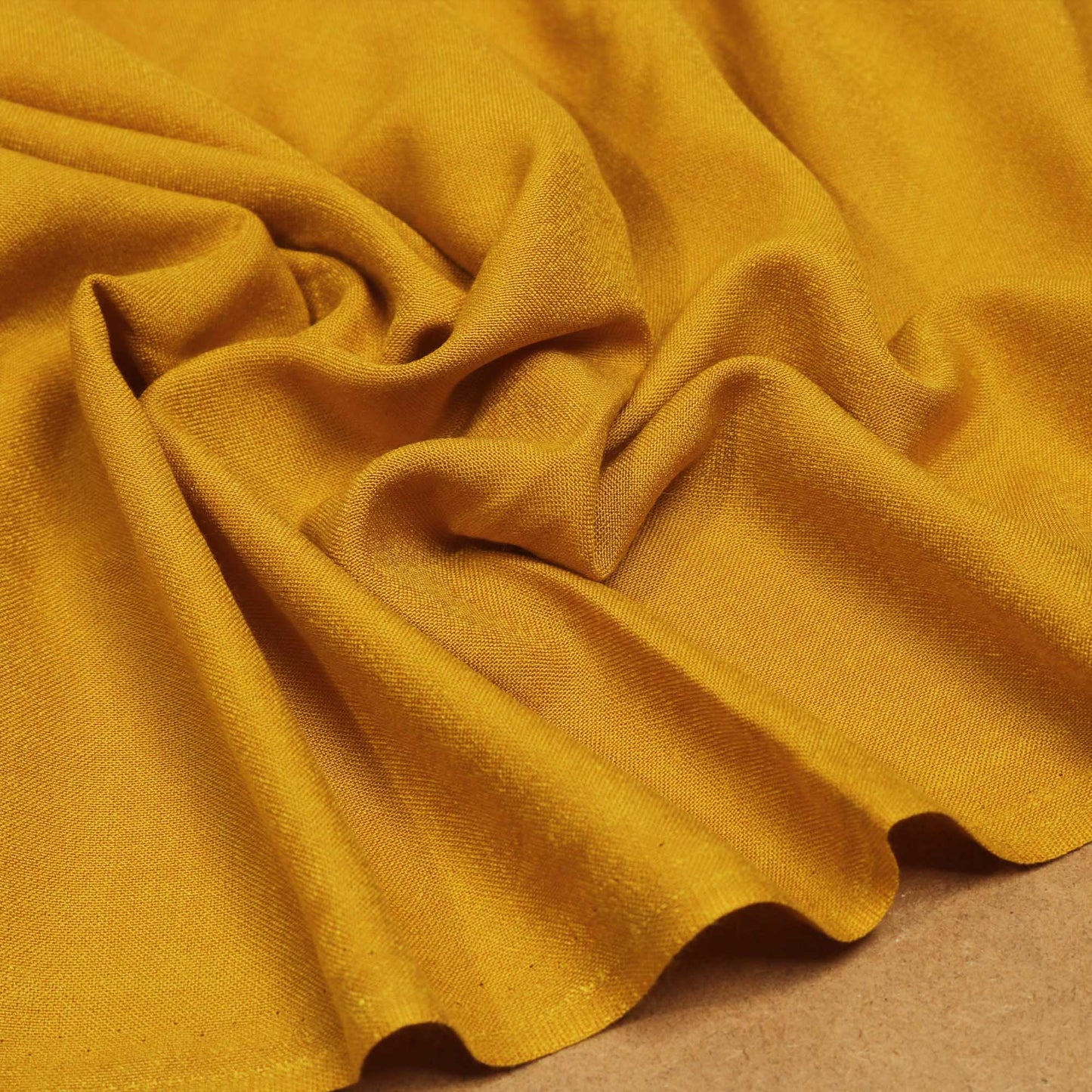 Marina Peach Leather MUSTARD - Shirt Piece