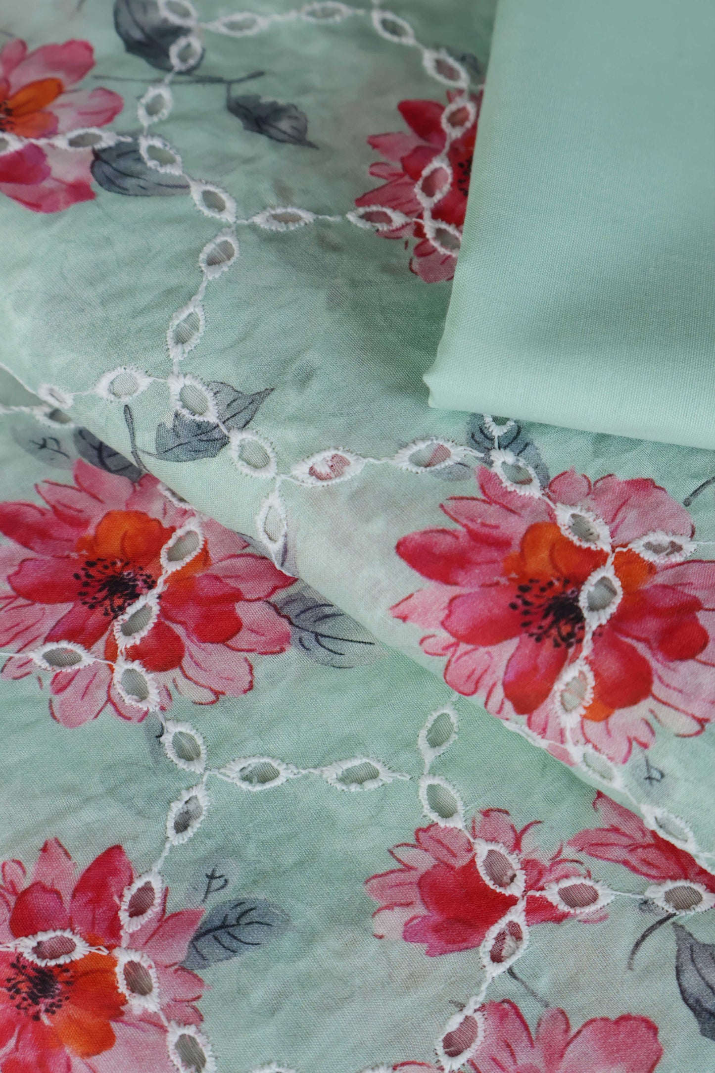 2Piece – Printed Embroidered Lawn S2P21