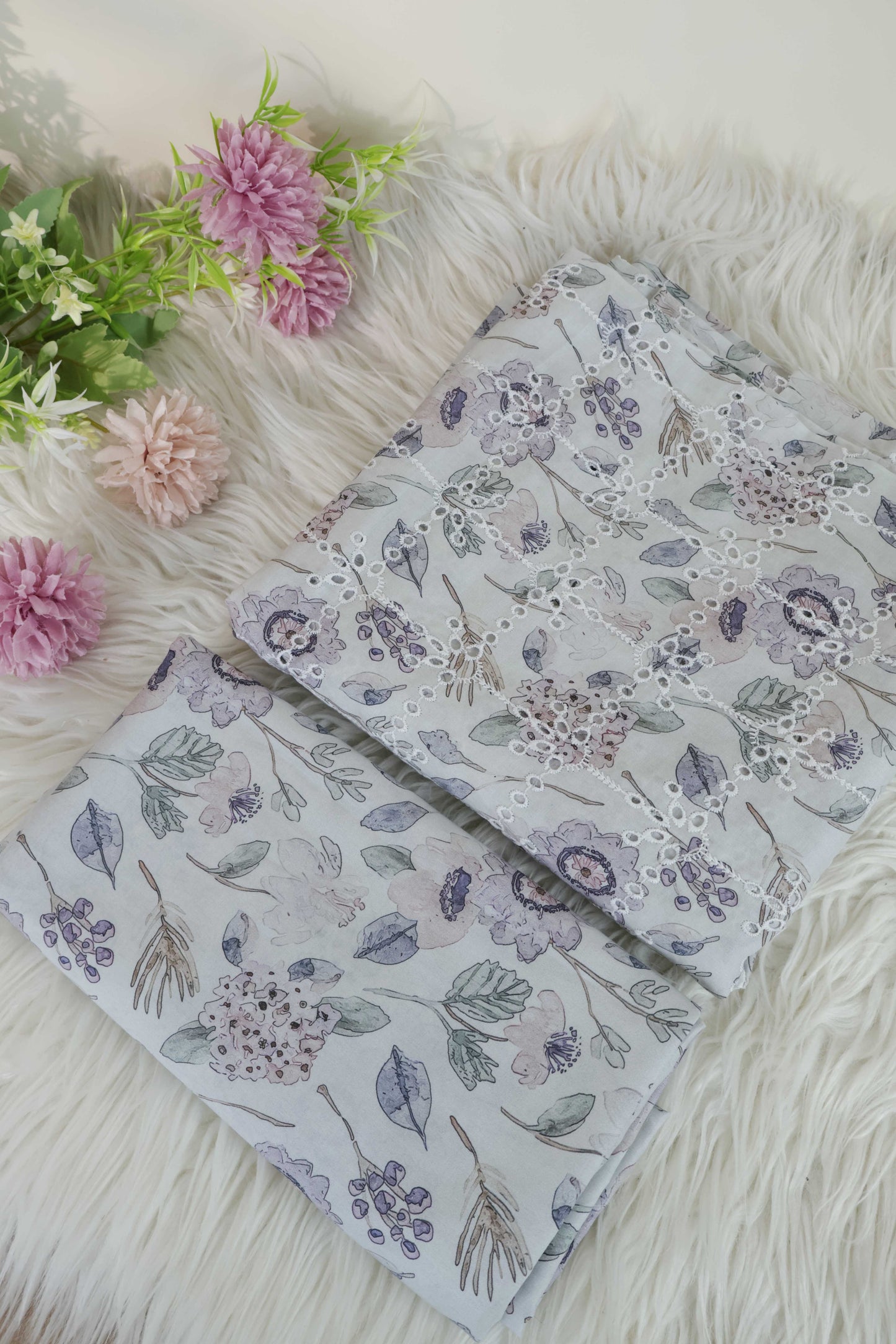 2Piece – Printed Embroidered Lawn EL2PSR121