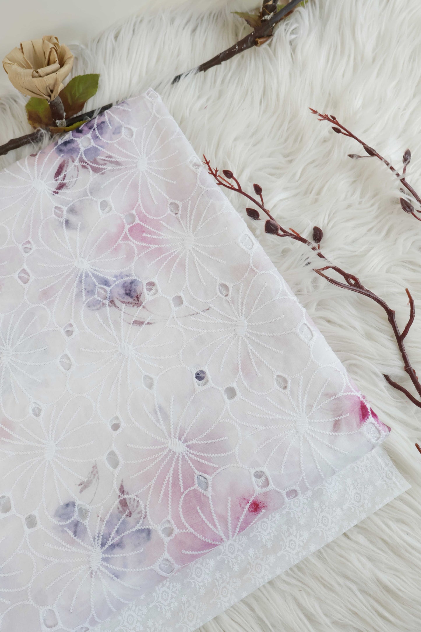 2Piece – Printed Embroidered Lawn RB53