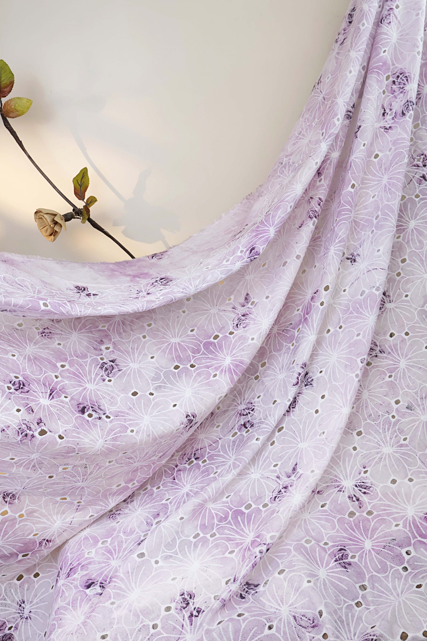 Printed Embroidered Lawn RB129