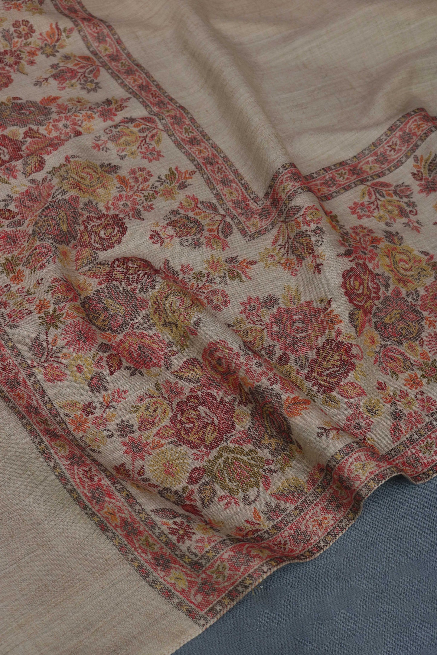 3Piece - Karandi with Pashmina Shawl KPP426