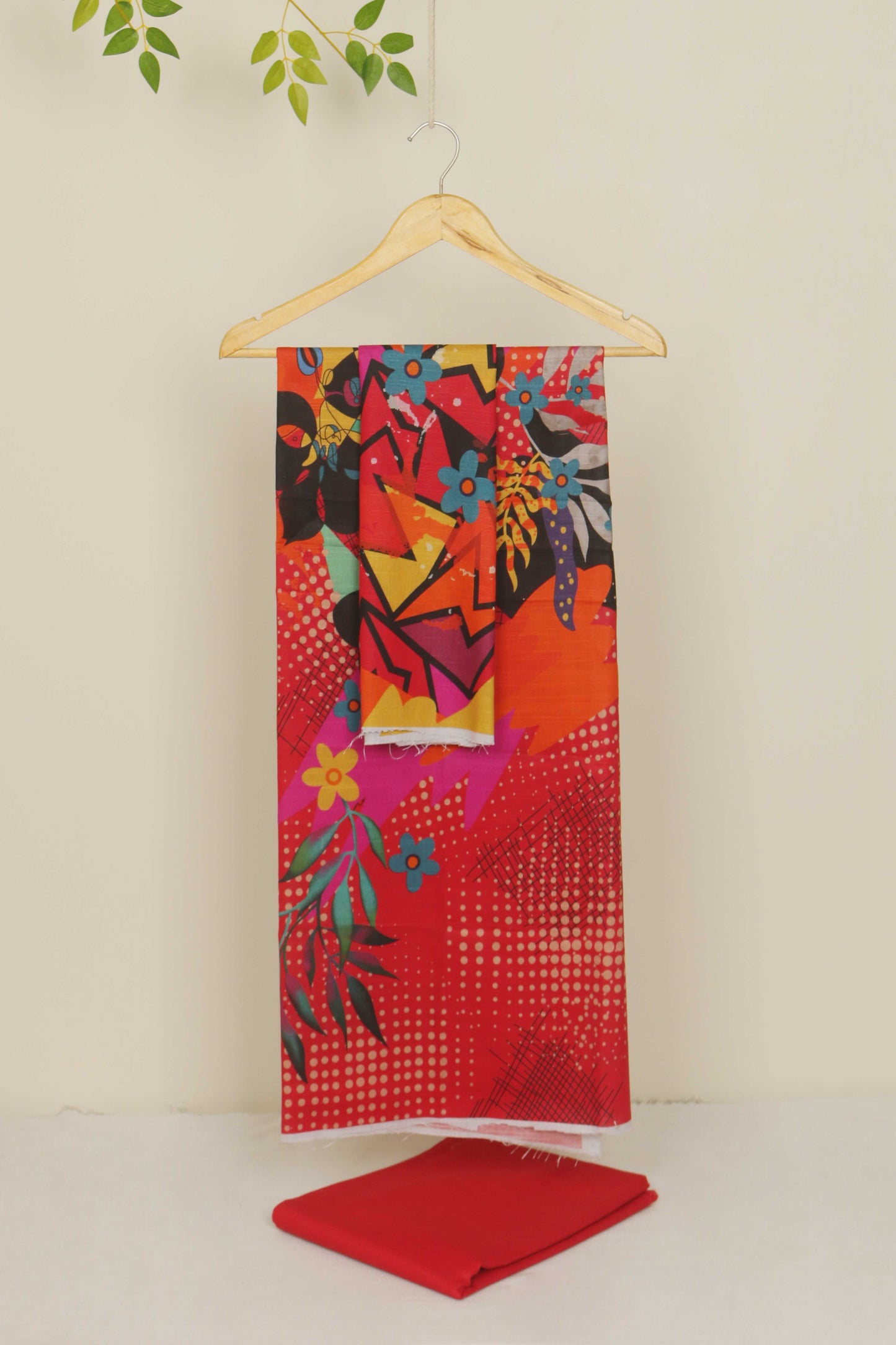 3Piece – Printed Khaddar Suit CK458