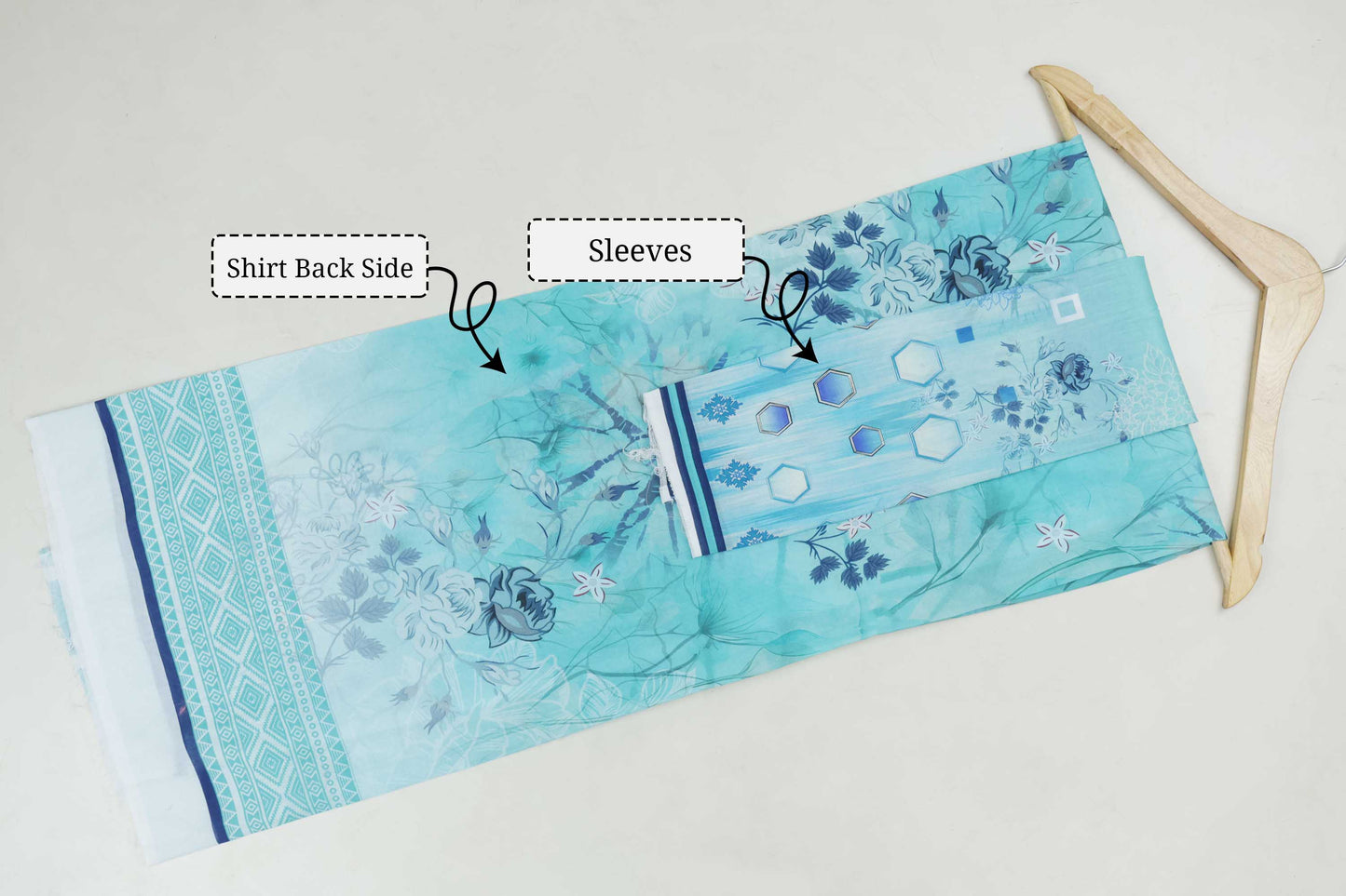 3Piece-Lawn Embroidered Suit V12WR06