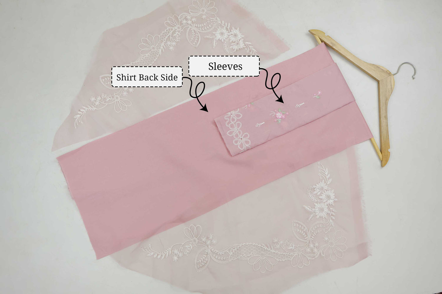 3Piece-Lawn Embroidered Suit V34WR07