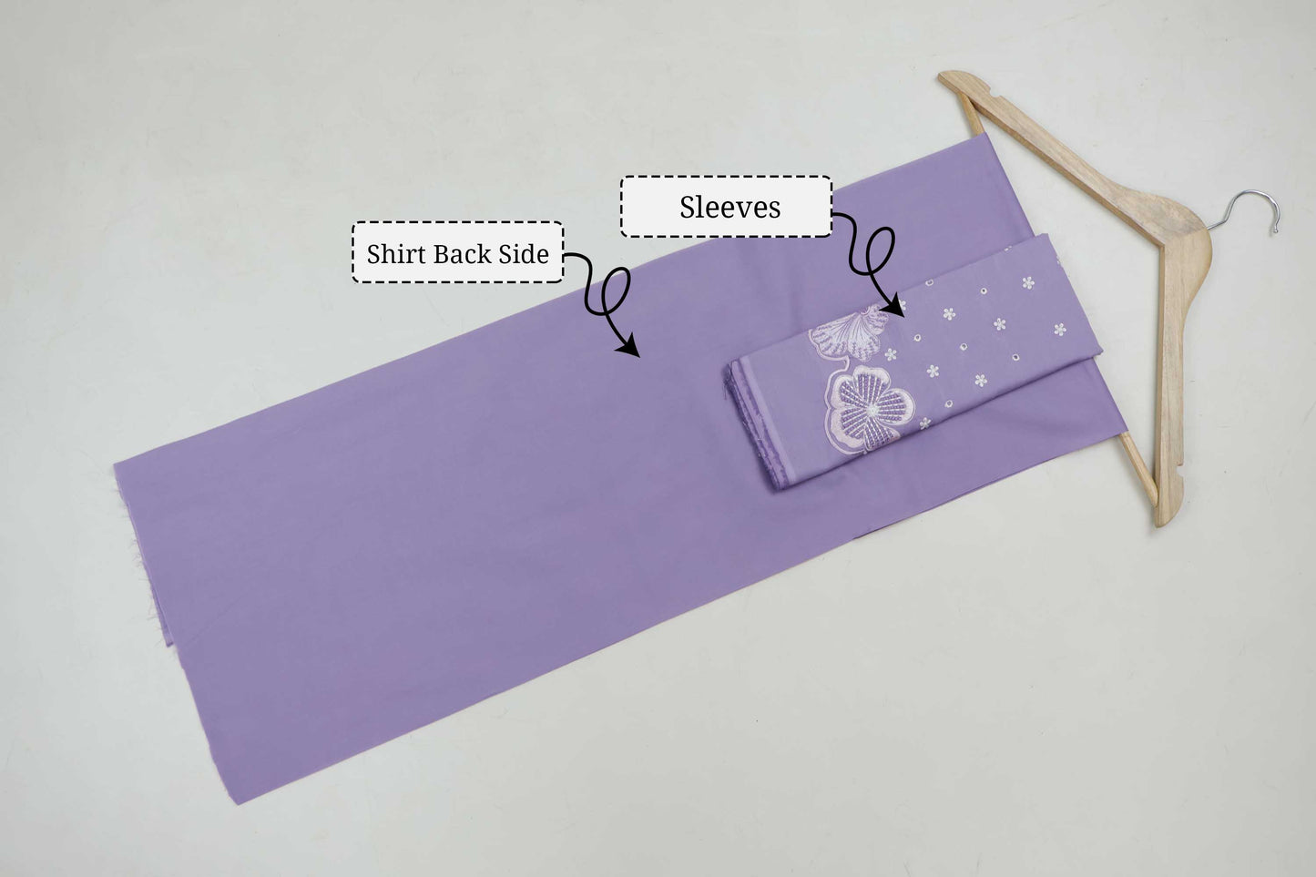 3Piece-Lawn Embroidered Suit V34WR03