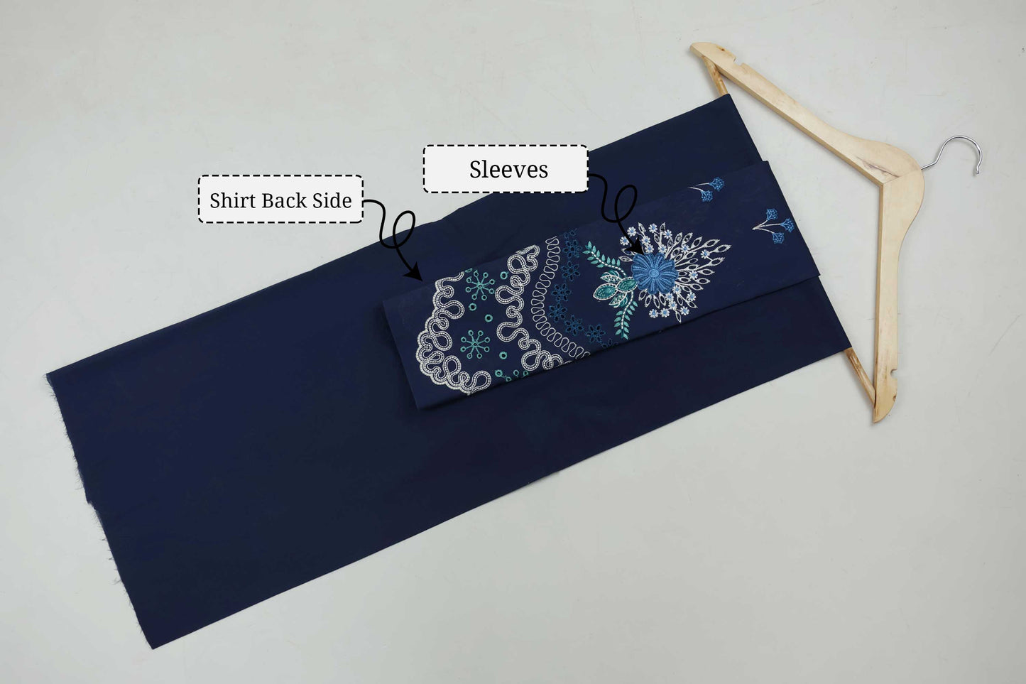 3Piece-Lawn Embroidered Suit V34WR08