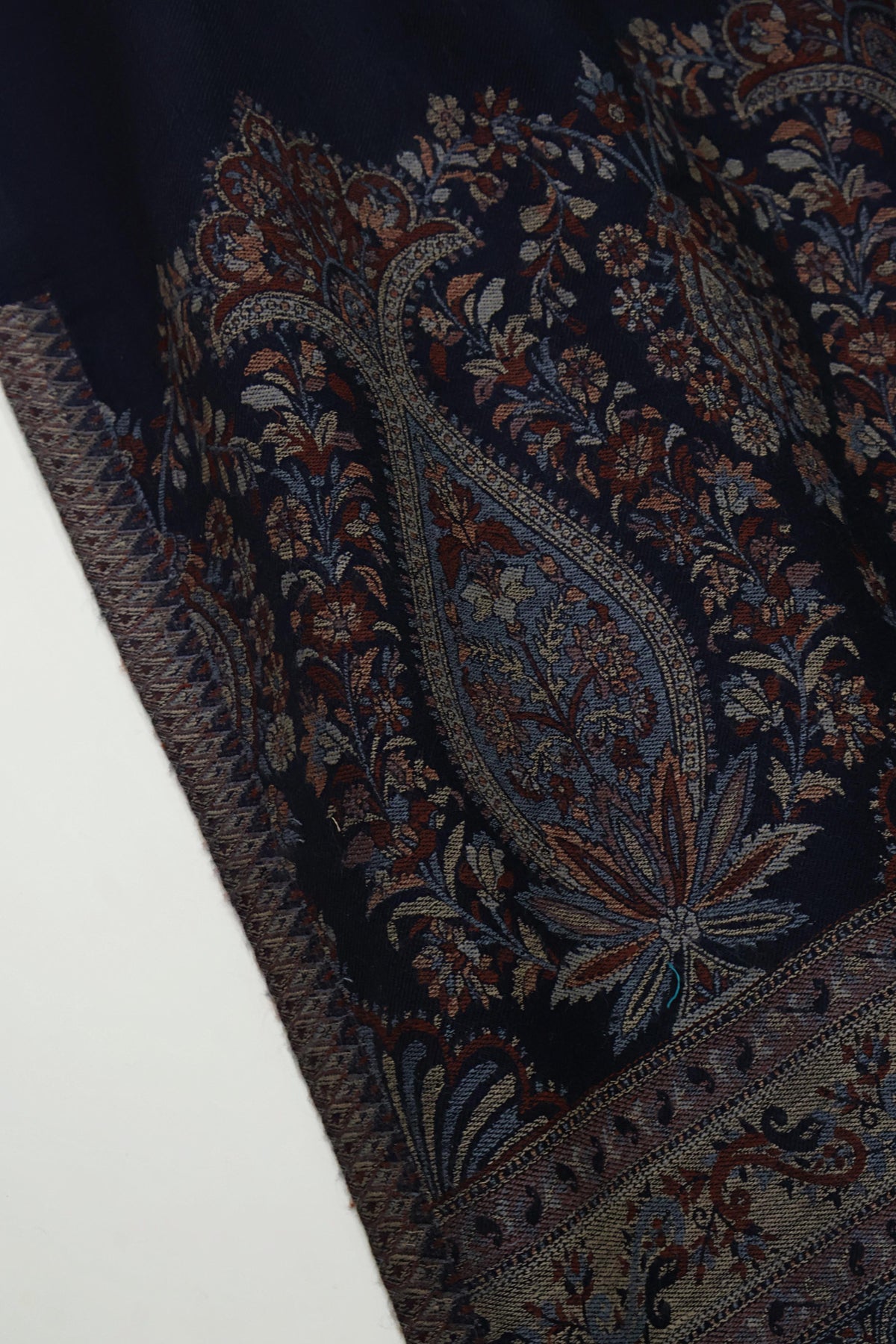 Kani Pashmina Shawl 3874 Navy Blue
