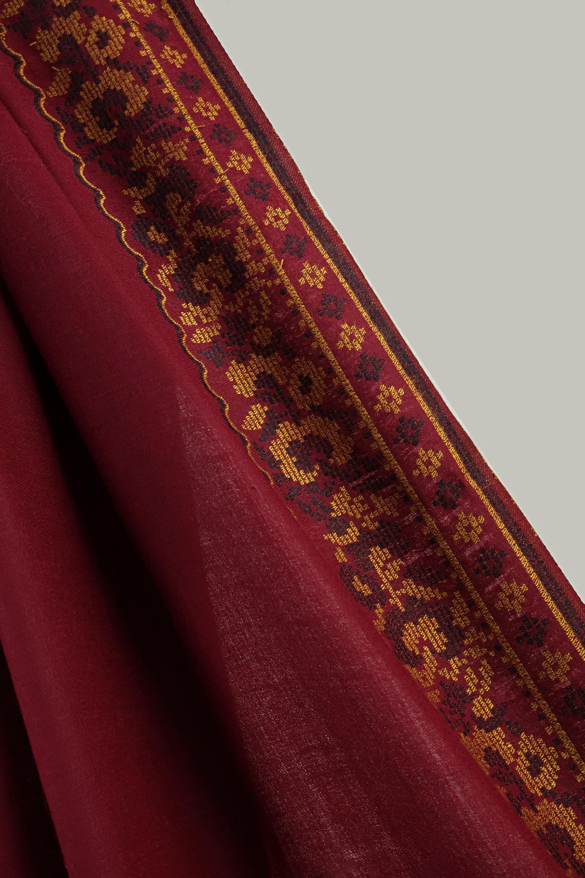 Kani Pashmina Shawl 4010 Mehroon