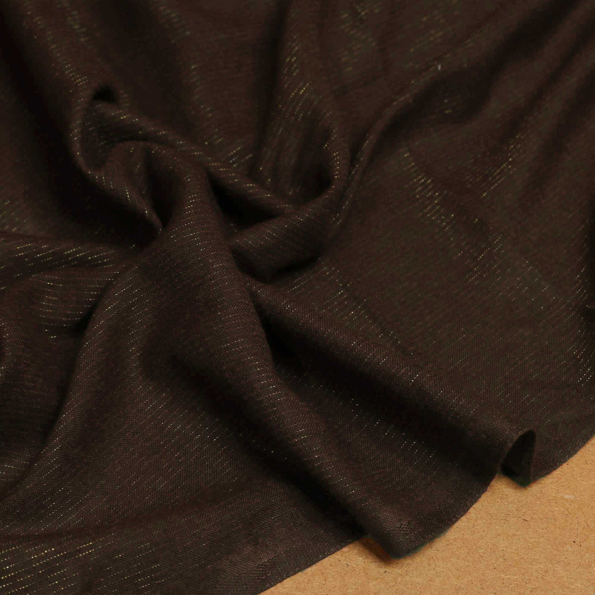 2piece Moon Light Peach Leather Marina Choclate Brown
